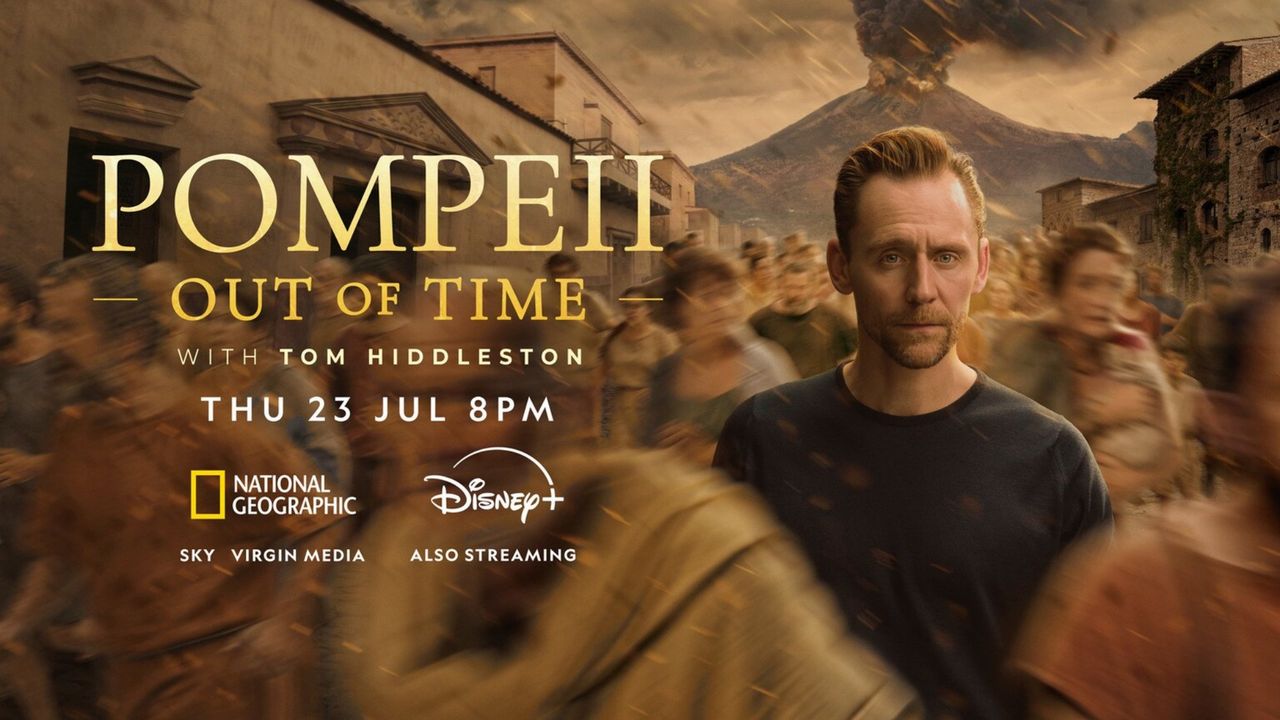 Tom Hiddleston undersöker Pompejis öde