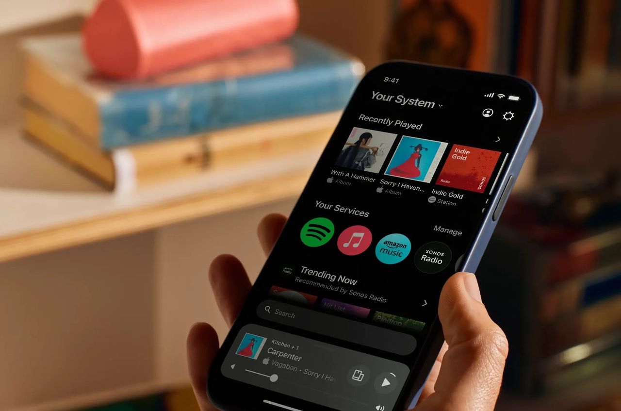 Sonos-appen ska få bättre navigering och volymkontroll