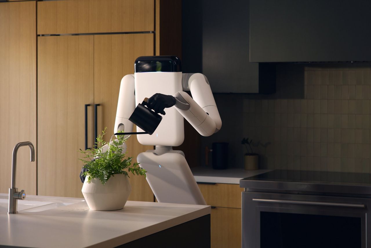 Eno är en servicerobot på hjul