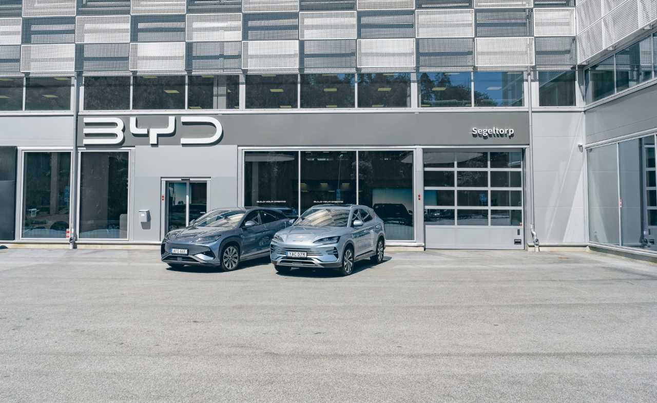 BYD expanderar i Stockholm