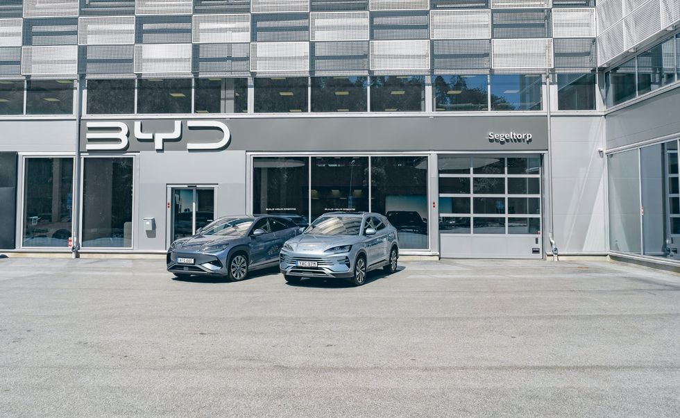 BYD expanderar i Stockholm