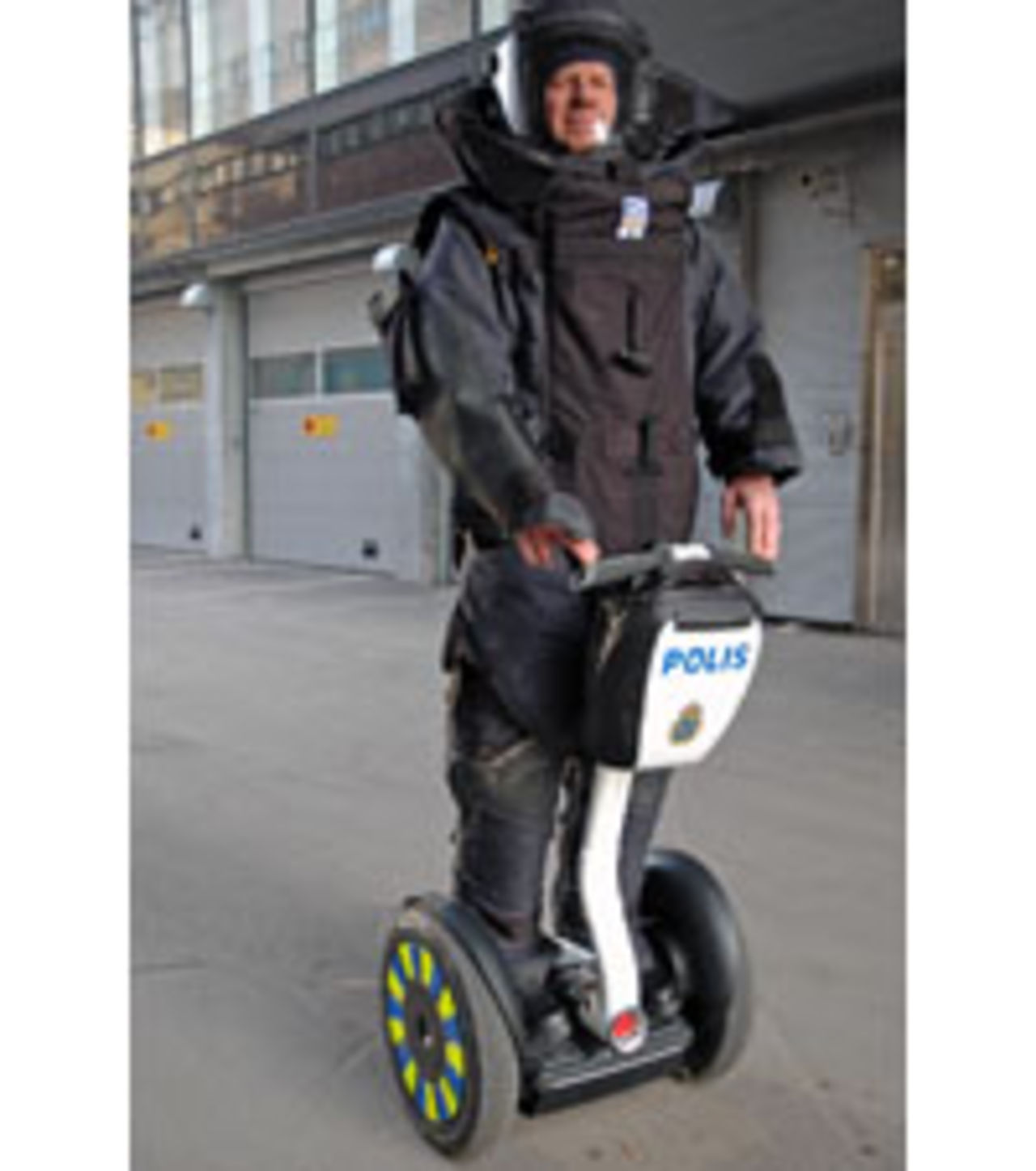 Svenska polisen börjar åka Segway