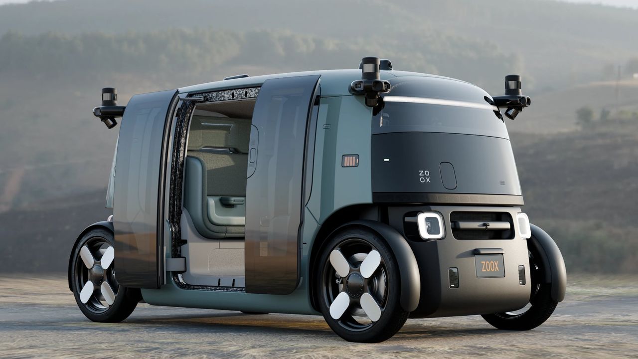 Zoox robottaxi får ett litet ansiktslyft