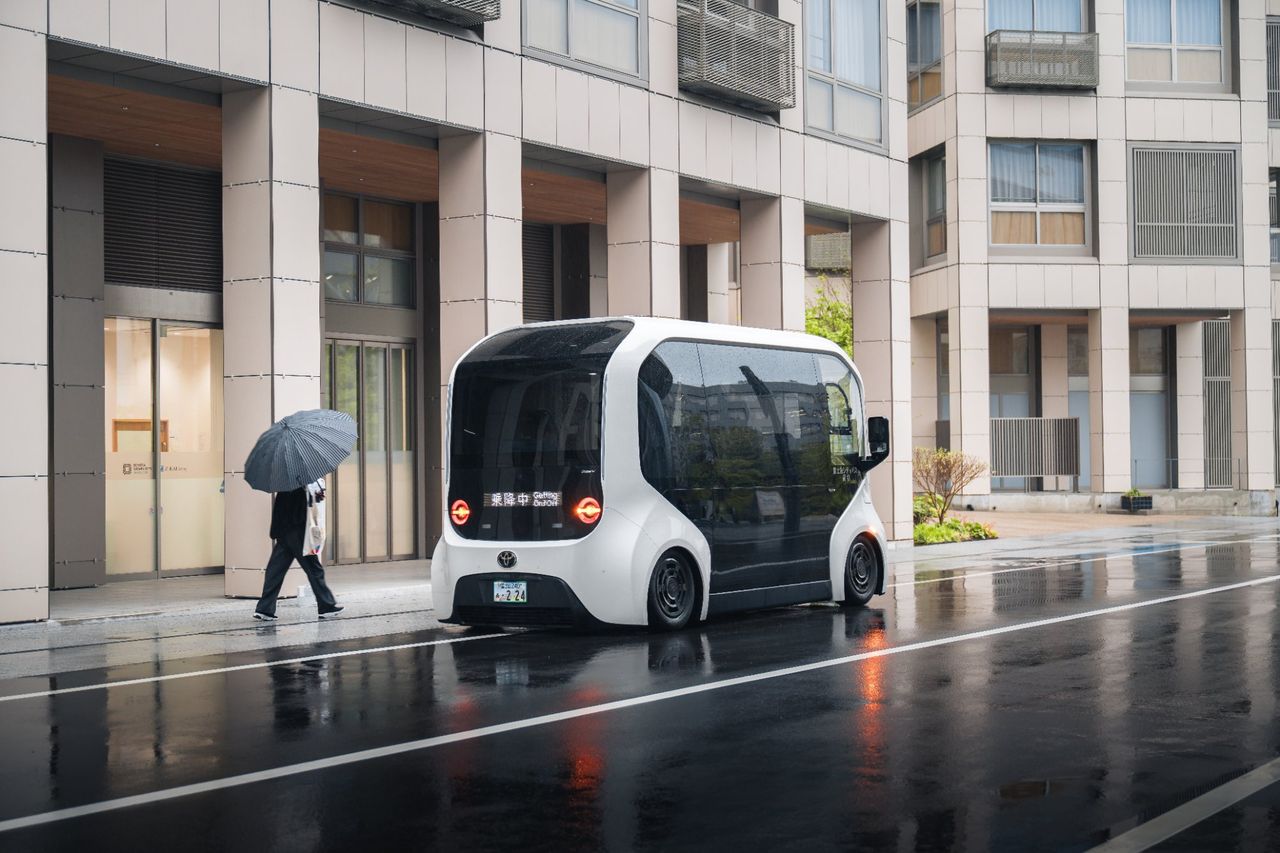 Första fasen av Toyotas mobilitets-stad igång