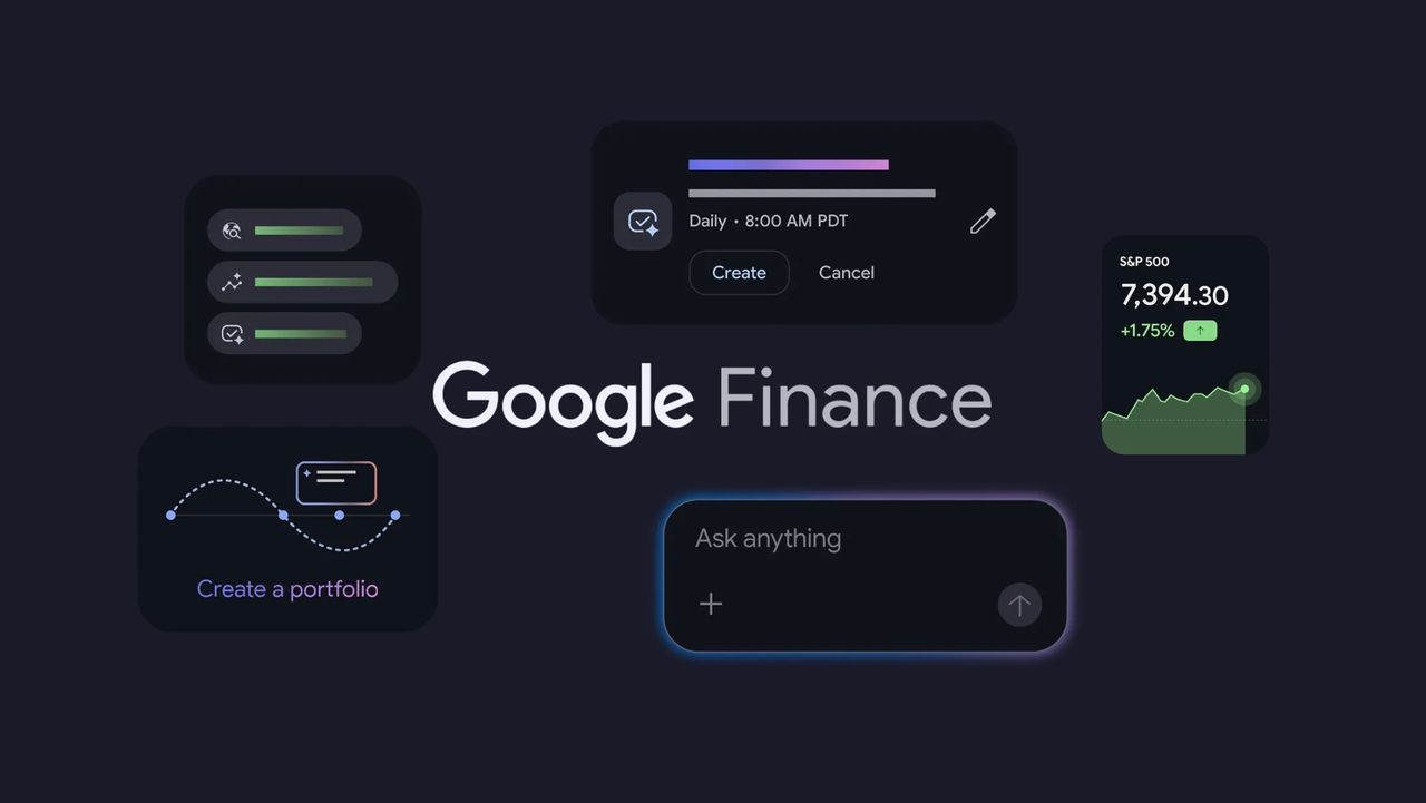 Google Finans blir egen app