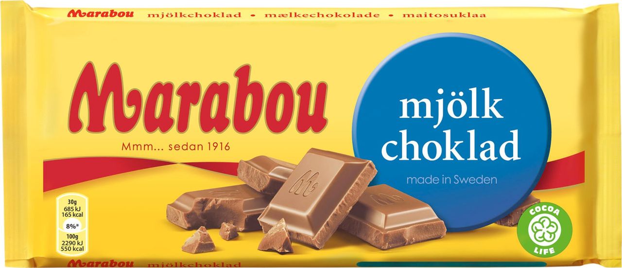 Marabou byter förpackningar