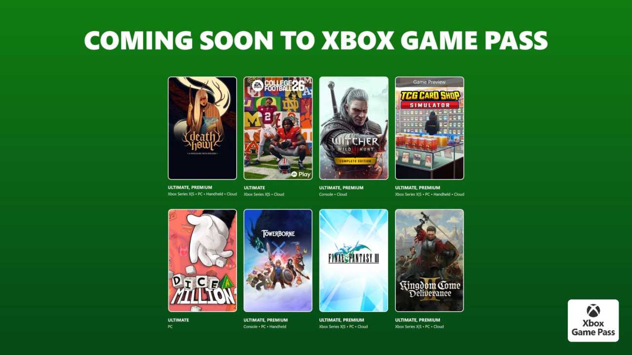 XBOX pausar nya tredjepartsavtal för Game Pass