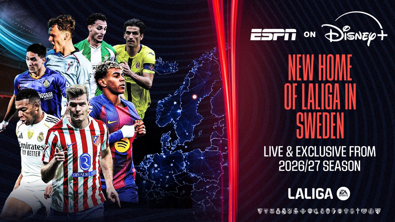 Disney+ säkrar rättigheterna till La Liga