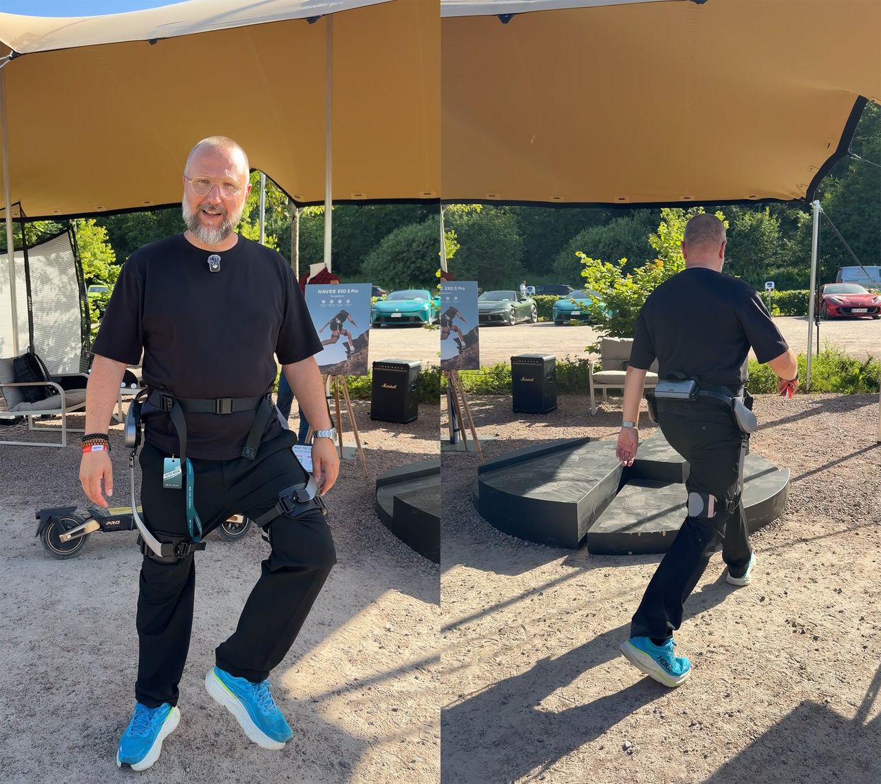 Jag har provat ett exoskelett