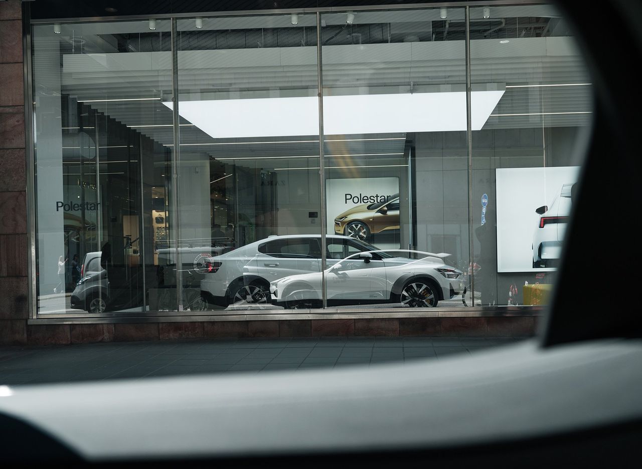 BYD tar över Polestars showroom i centrala Stockholm