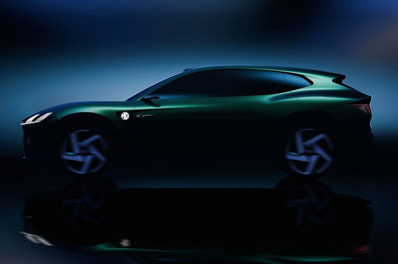 MG visar SUV-konceptet MG Cyber