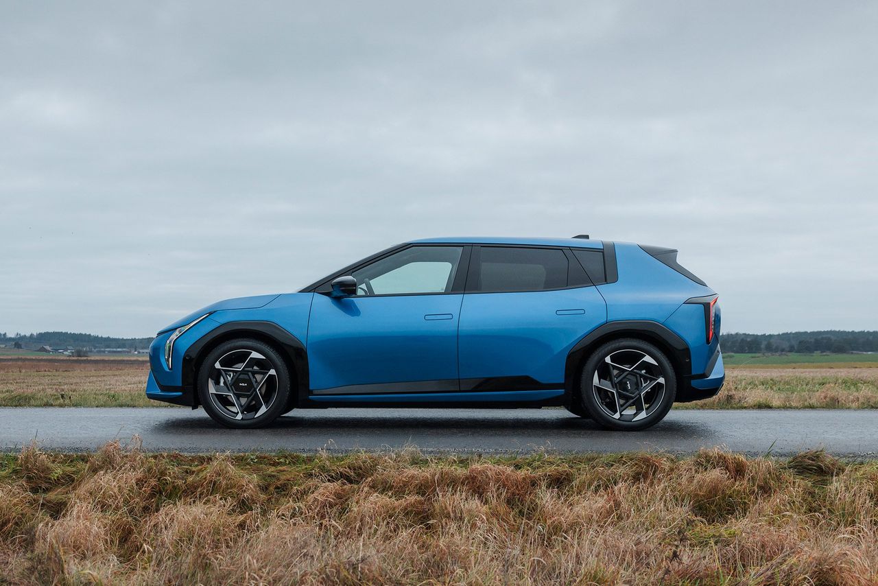 Kia EV3, EV4 och EV5 får fyrhjulsdrift