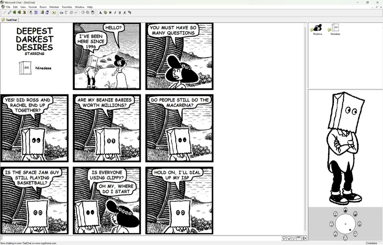 Microsoft släpper källkoden till Comic Chat