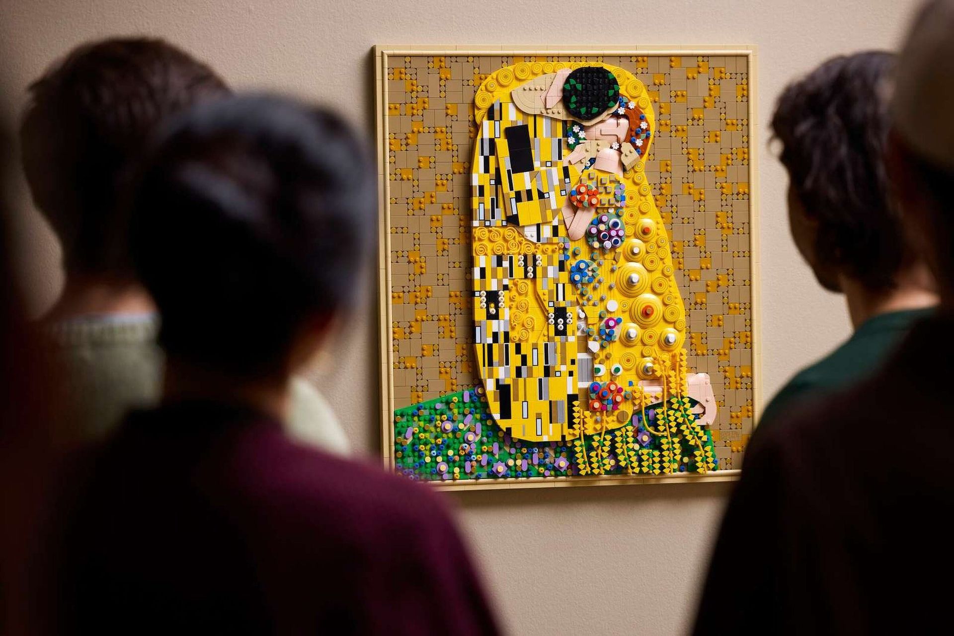 Klimps verk Kyssen finns nu som Lego