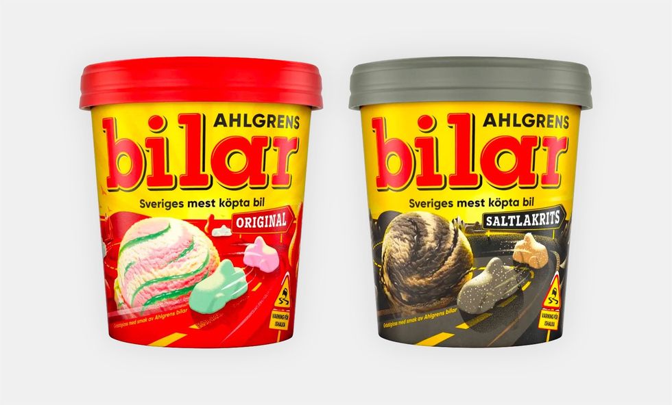 Nu kommer Ahlgrens bilar som glass!