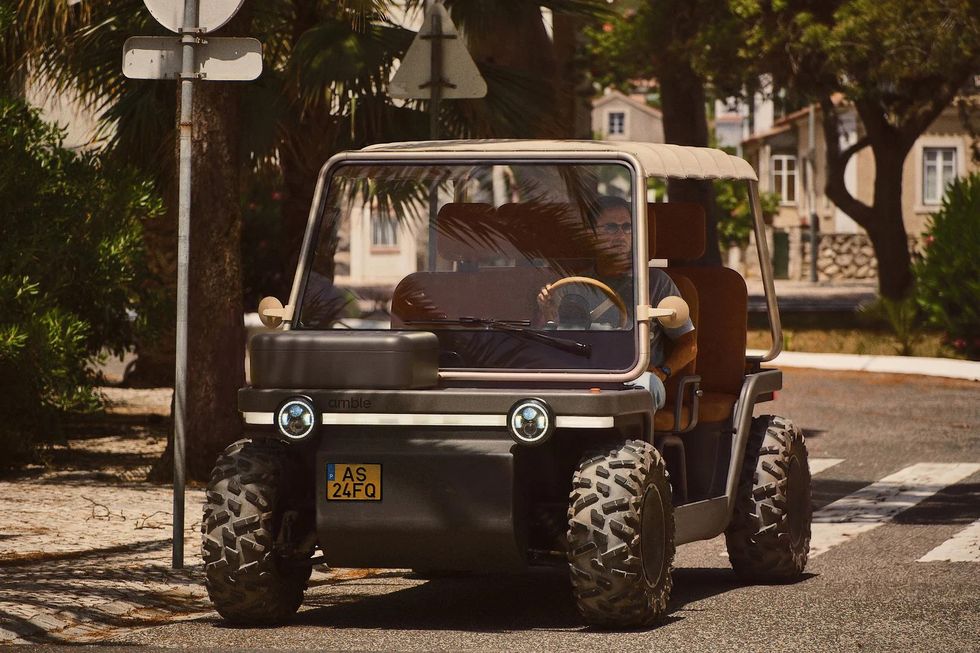 Amble One är en mix av en golfbil och en beach buggy