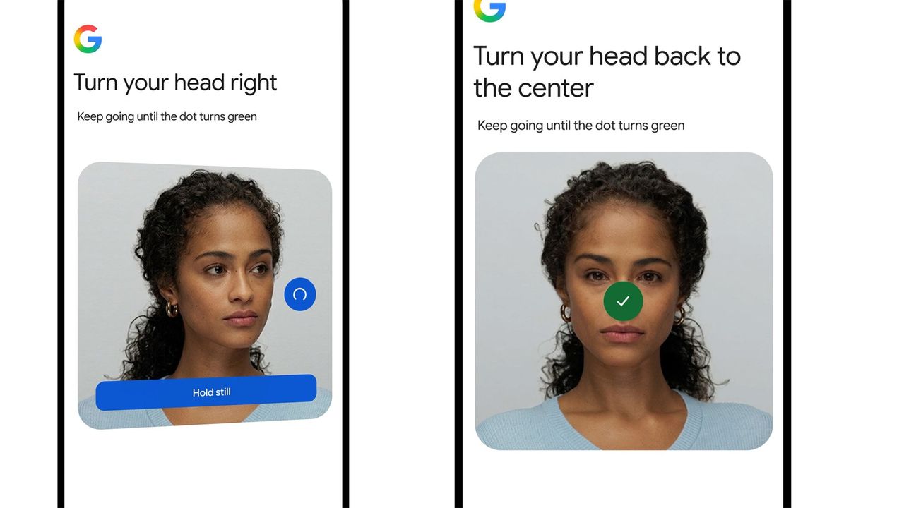 Logga in på Google med selfievideo