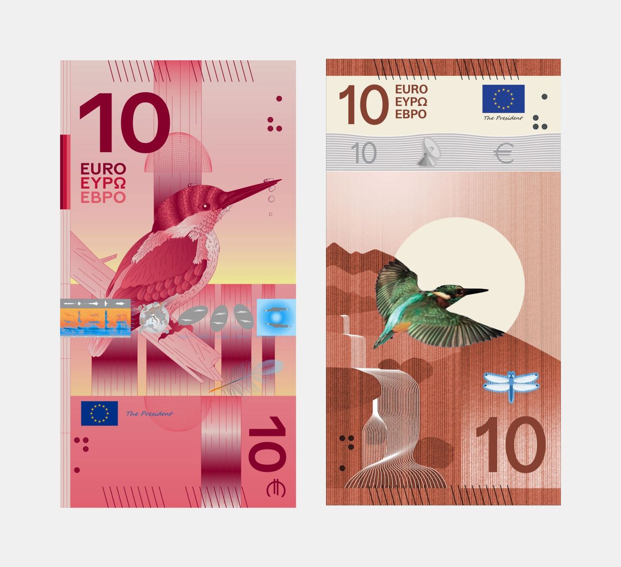 Så här kan de nya euro-sedlarna se ut!