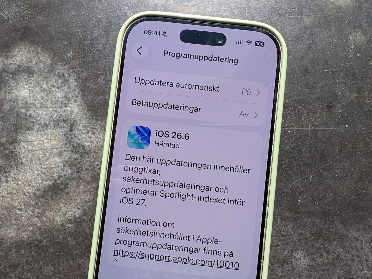 Apple uppdaterar sina operativsystem