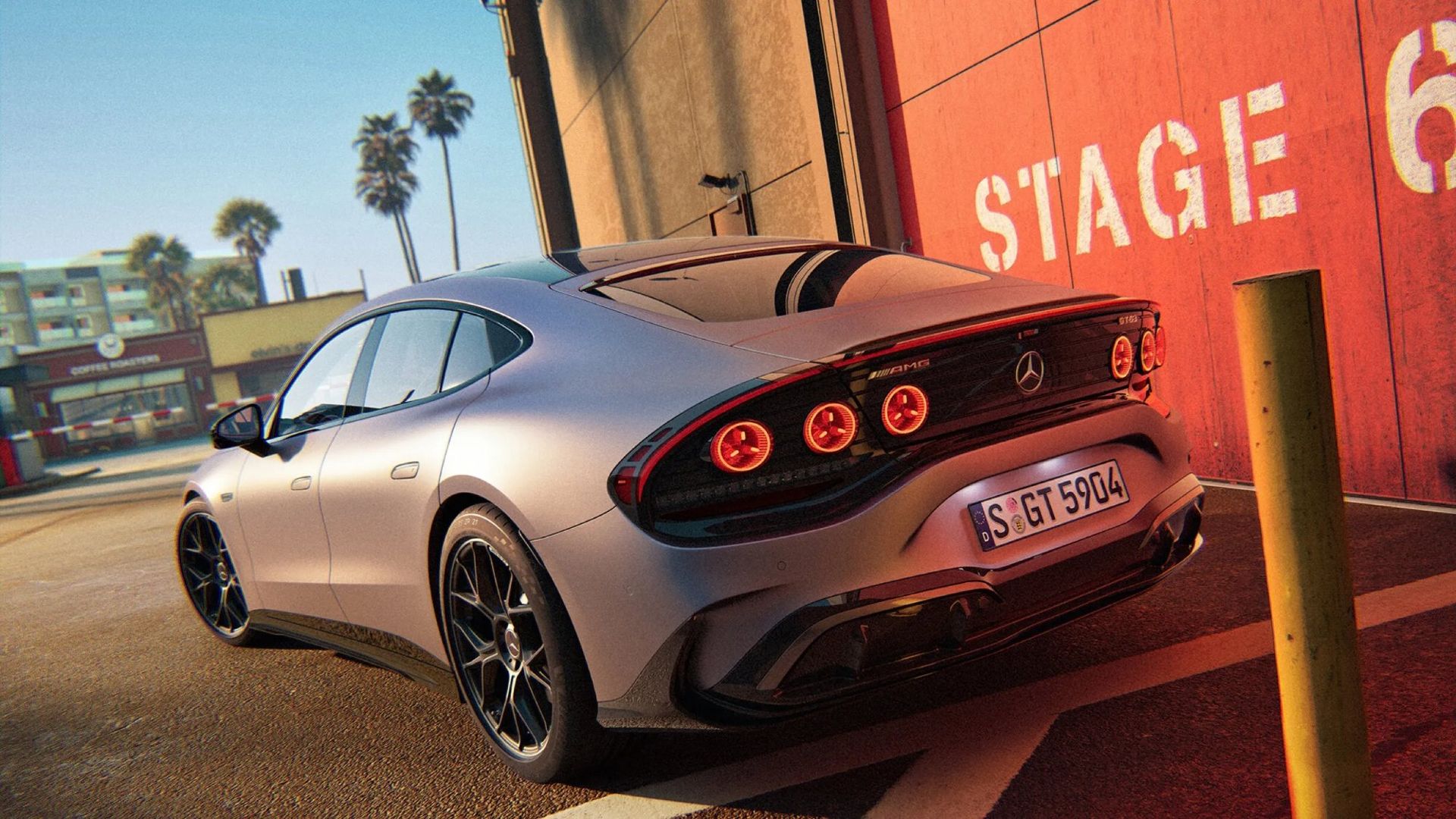 Nu finns det en instegsversion av eldrivna AMG GT