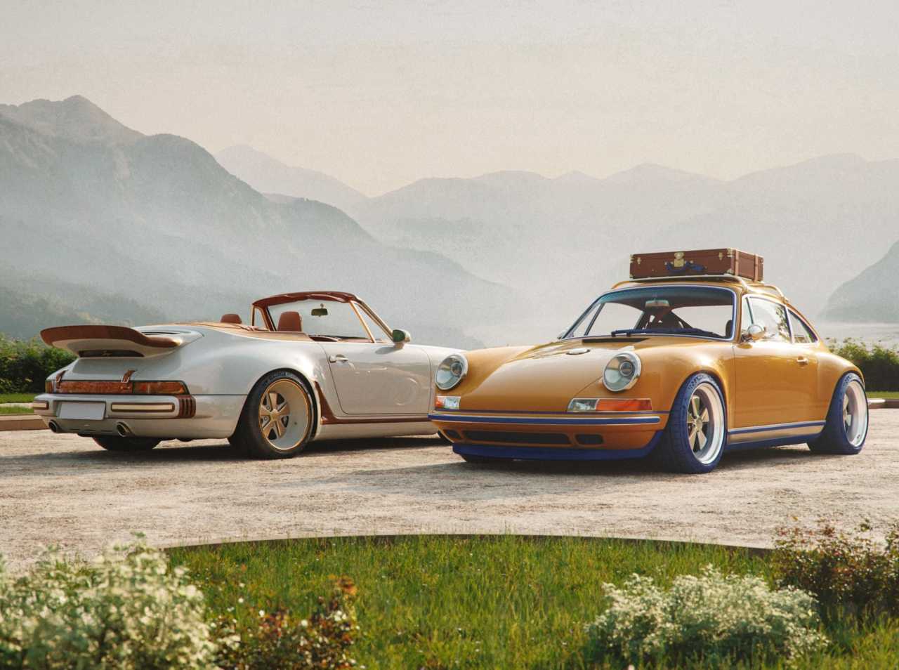 Singer och Louis Vuitton har byggt två Porschar tillsammans