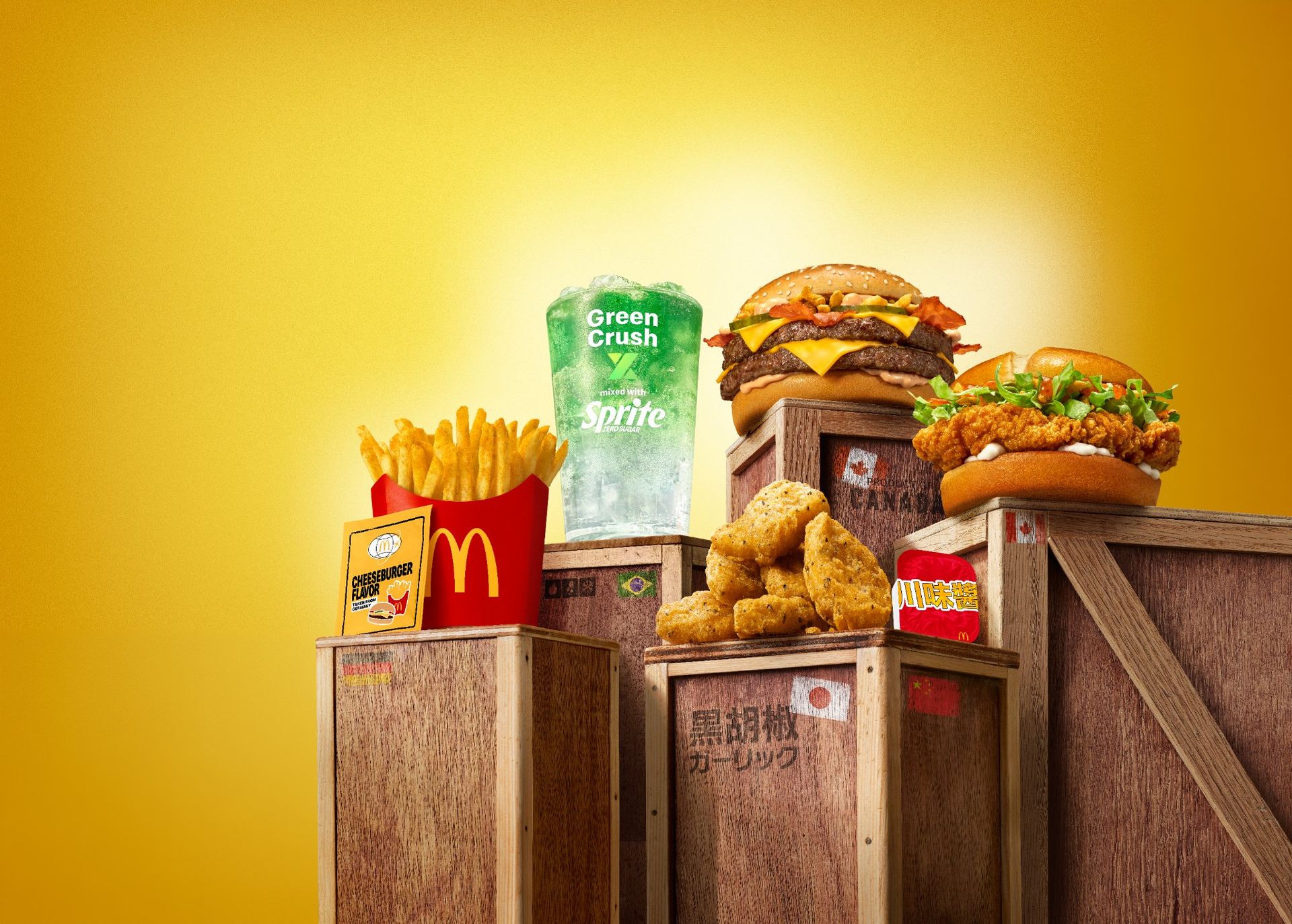 McDonald's-smaker från utlandet kommer hit