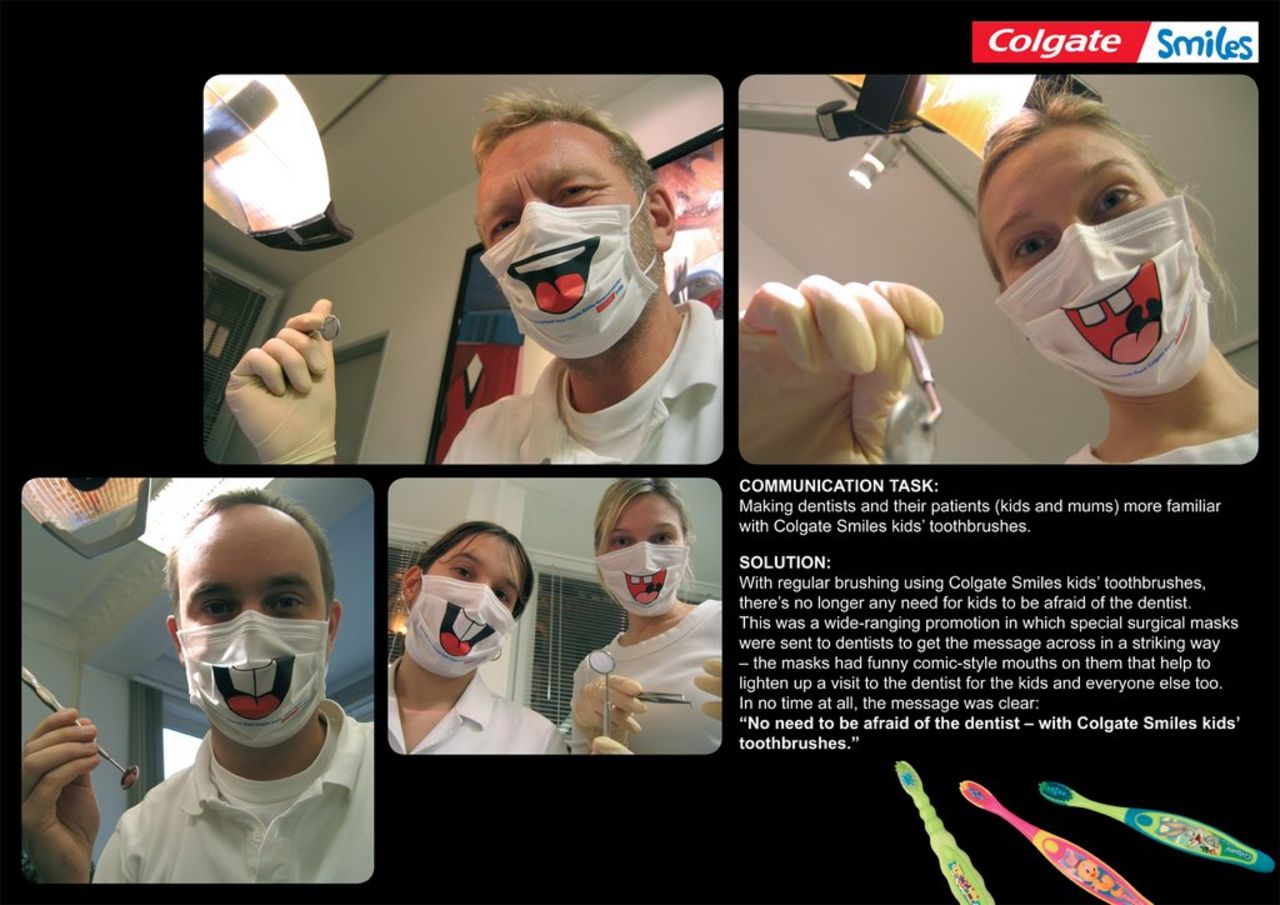 Colgate hos tandläkaren