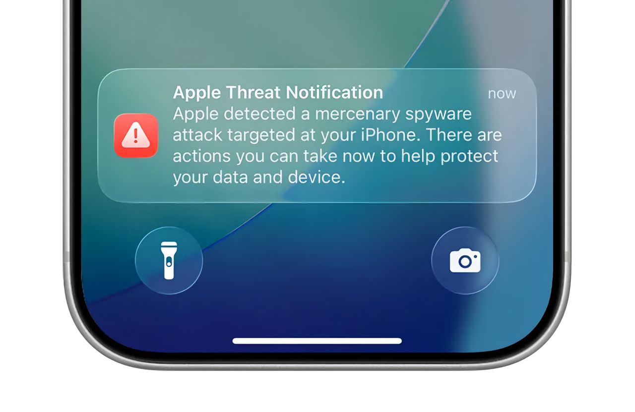 Apple varnar iPhone-användare för spionprogram