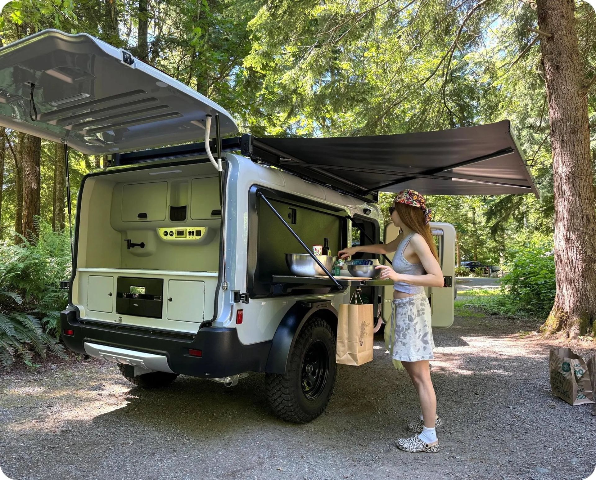 Ny kompakt och lätt husvagn