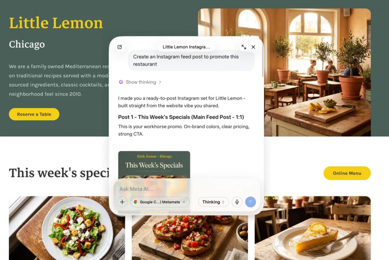 Meta AI får egen Mac-app