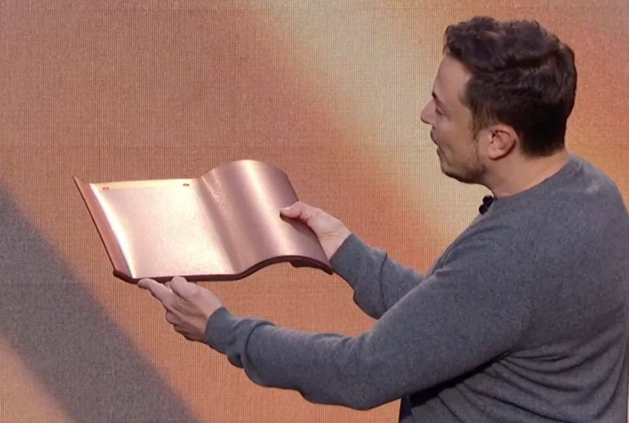 Tesla slutar med sitt snygga solcellstak