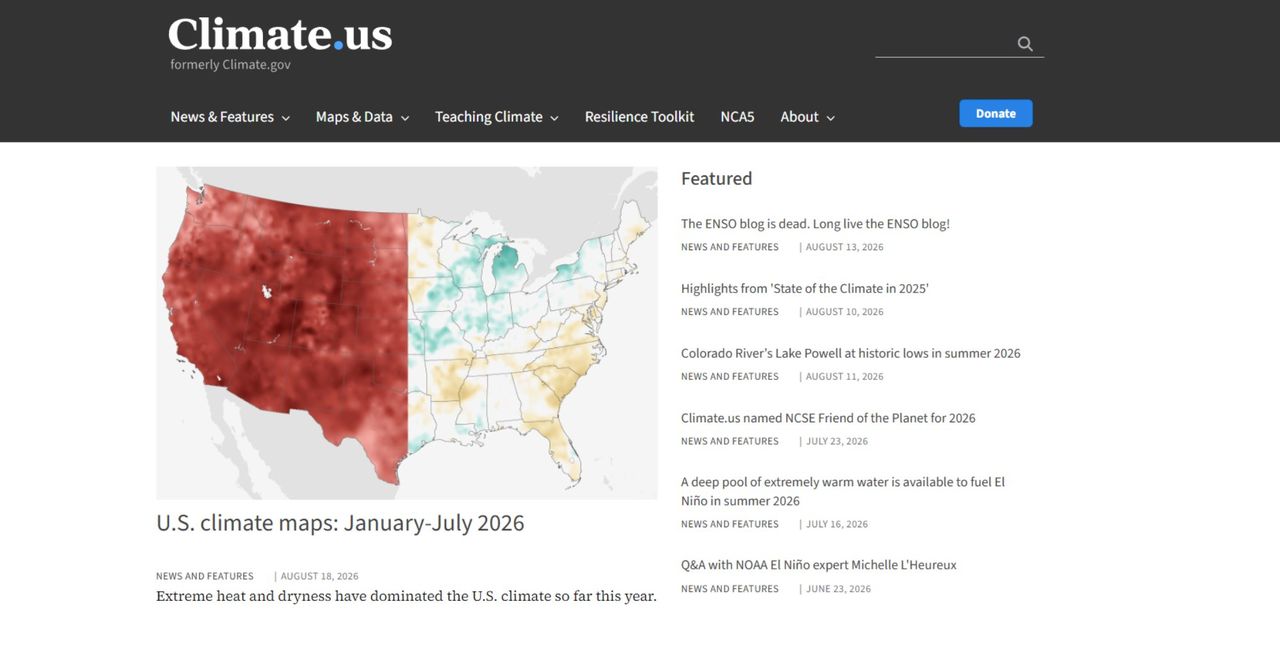 Amerikansk klimatdata räddad av före detta anställda
