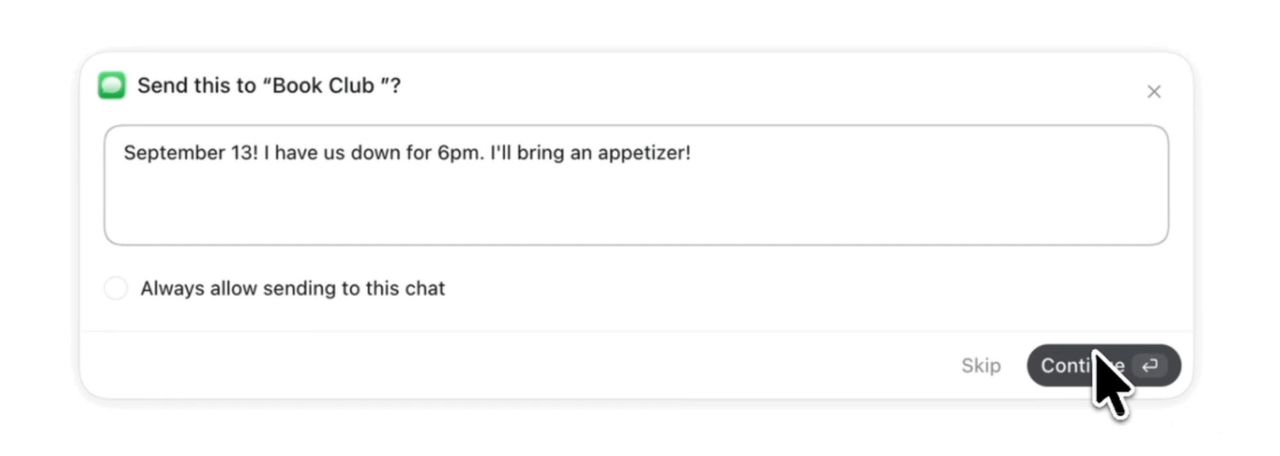 ChatGPT får iMessage-plugin