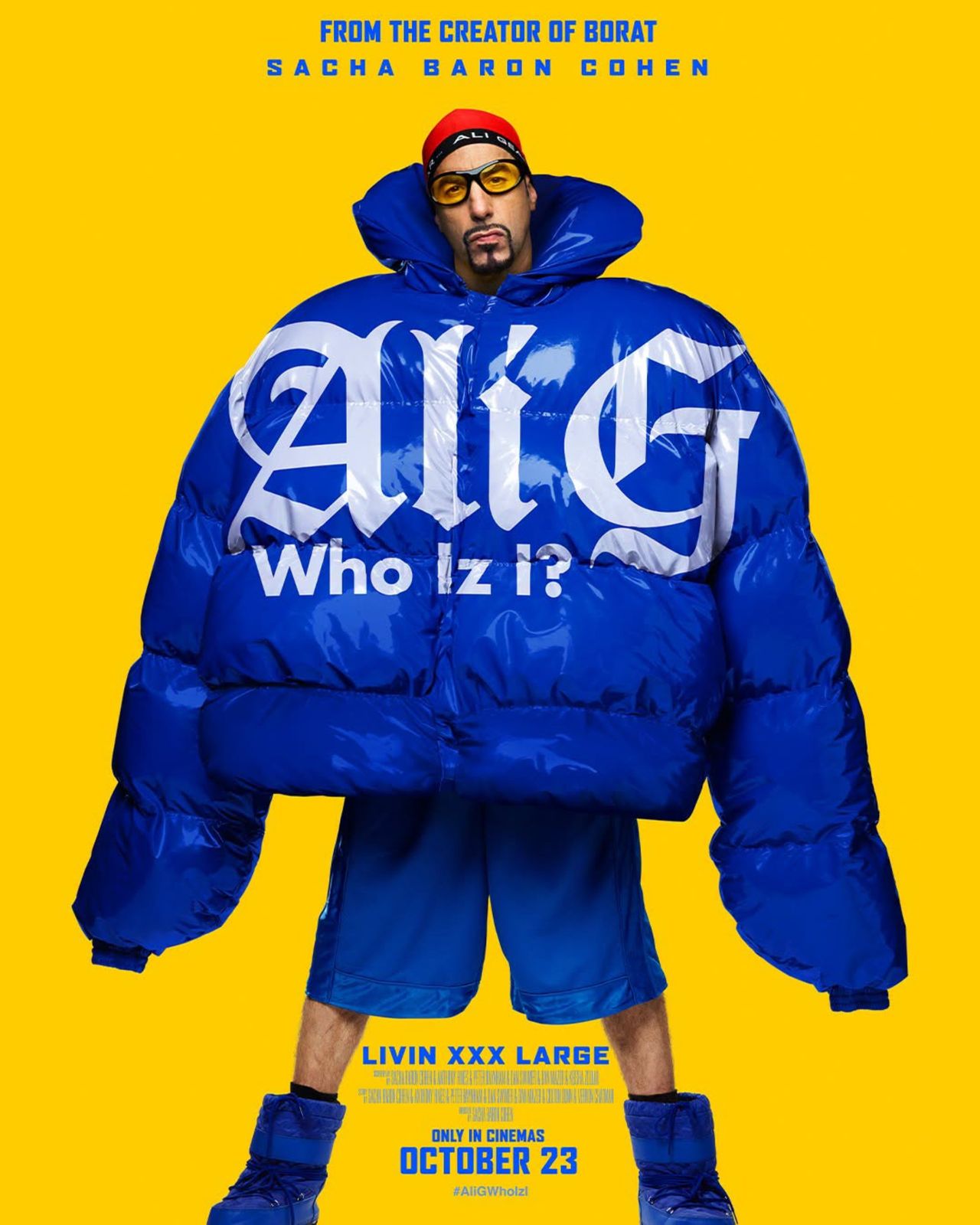 Det här kommer vi att få se i nya Ali G-filmen