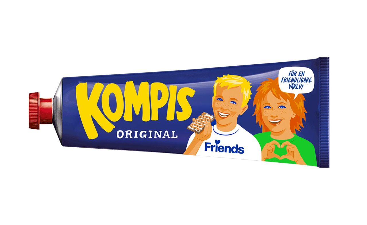 Kalle får en kompis på kaviar-tuben
