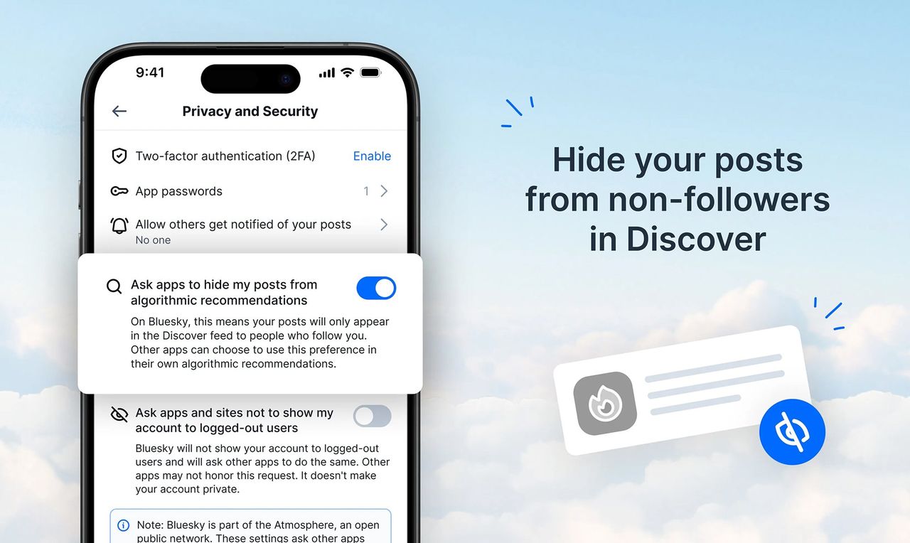 Bluesky kan förhindra att dina inlägg blir virala