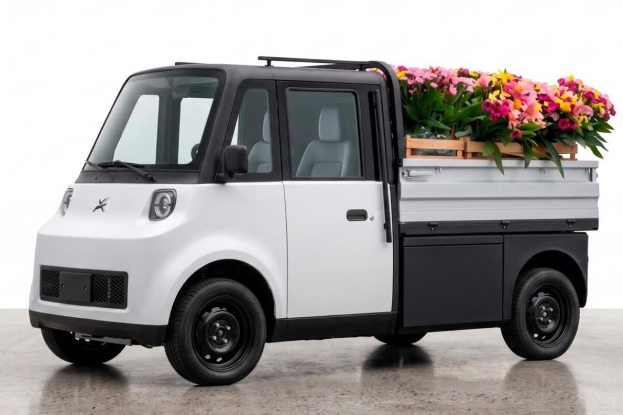 Pickup-version av Mexikos första egna elbil