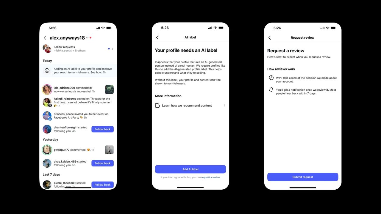 Instagram tar krafttag mot fejkade AI-influencers