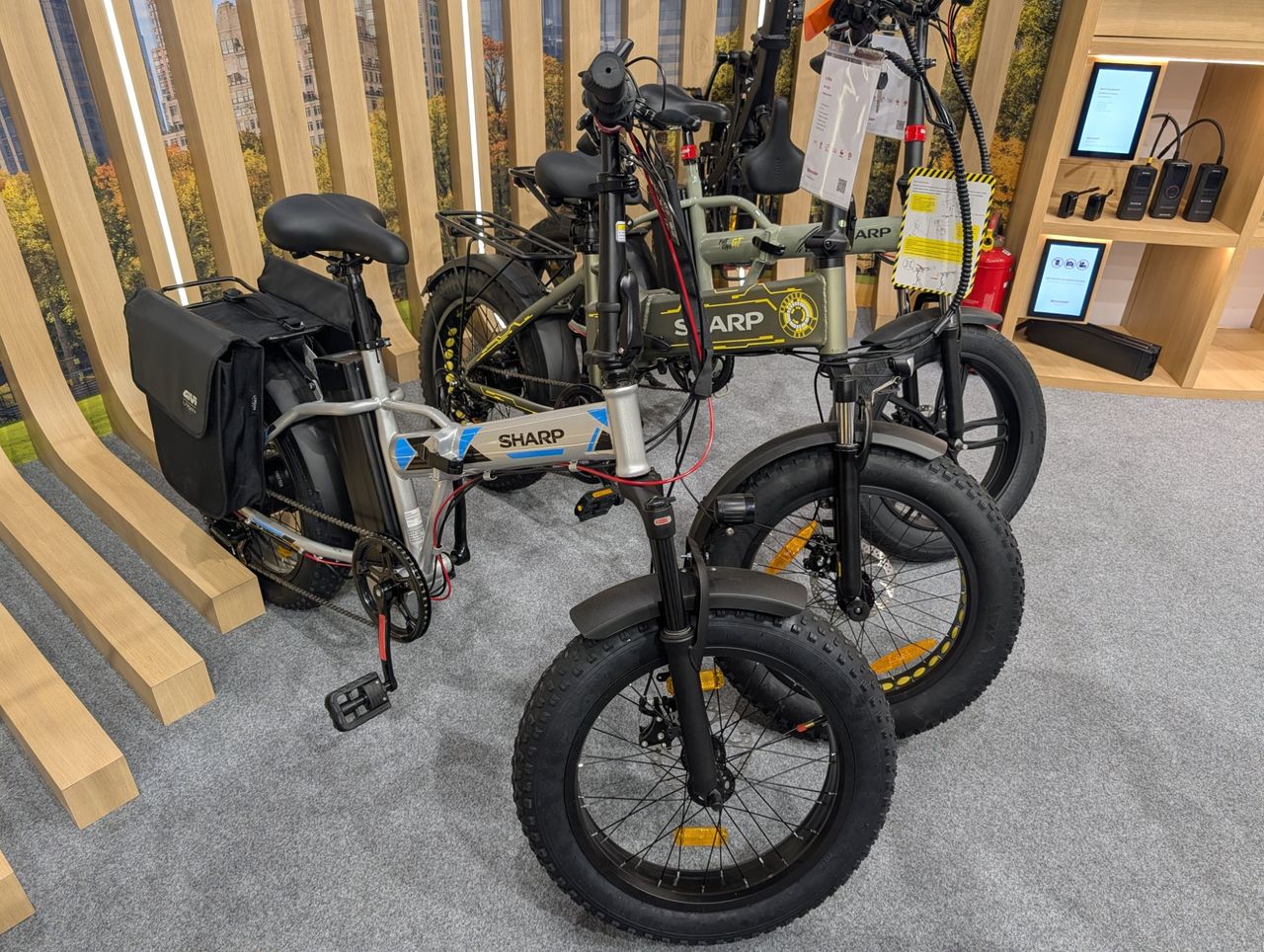 Sharp satsar på nya elcyklar