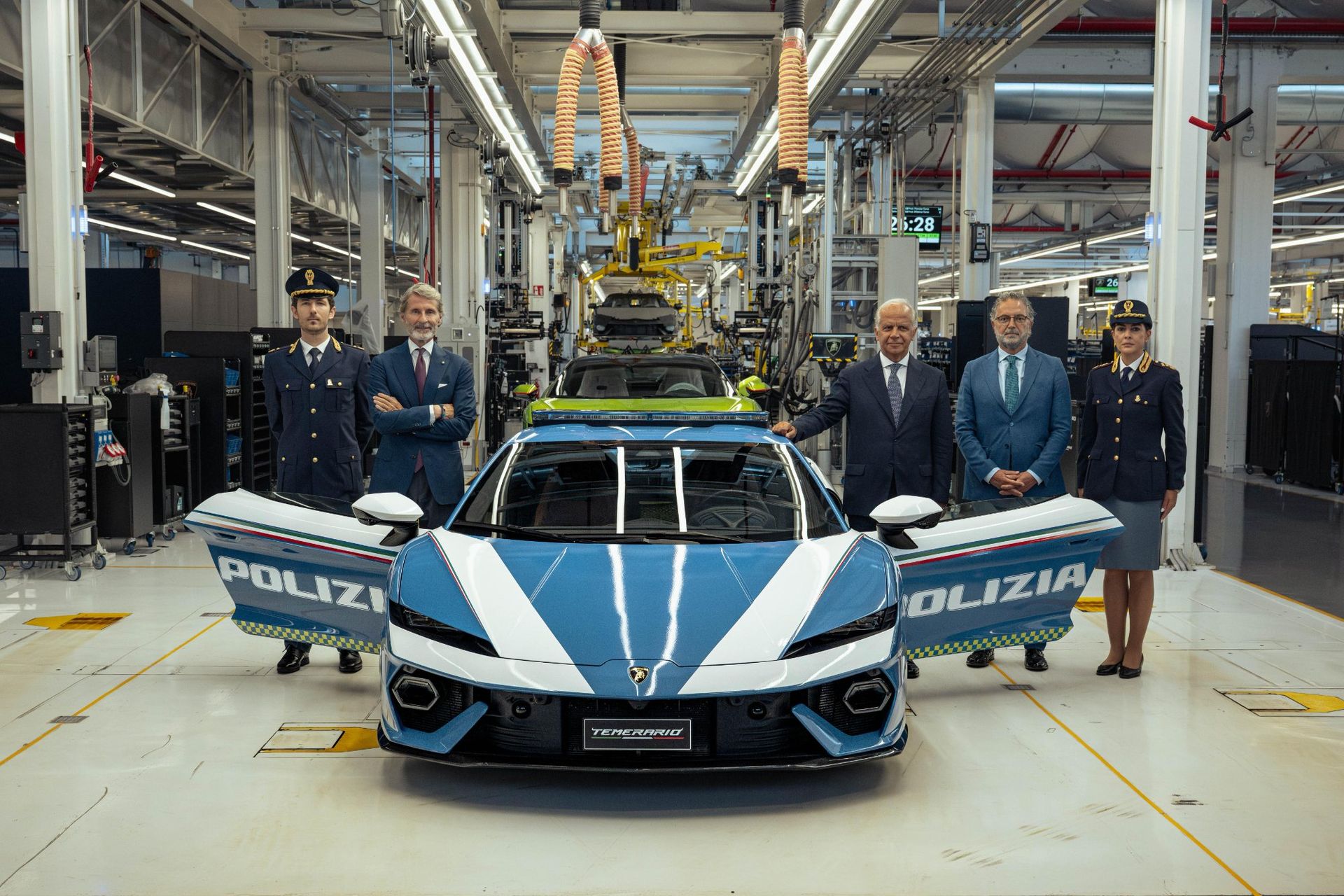 Italienska polisen har nu en Temerario i flottan