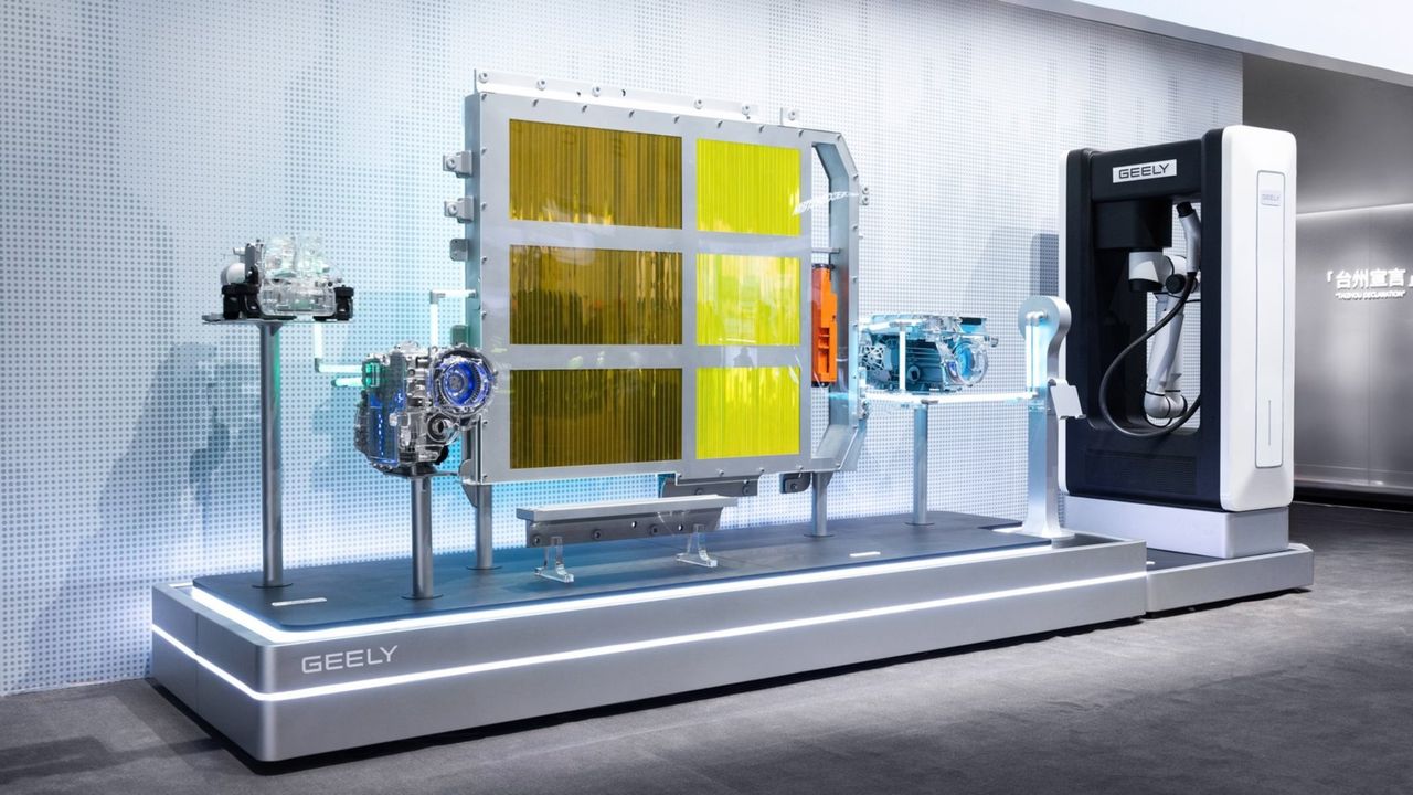 Geely på gång med snabbladdare som klarar 1800 kW