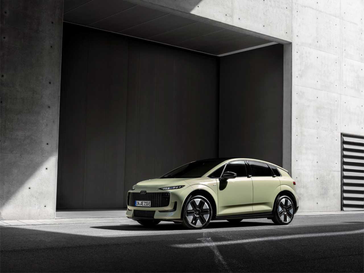 Audi presenterar snåla elbilen A2 e-tron