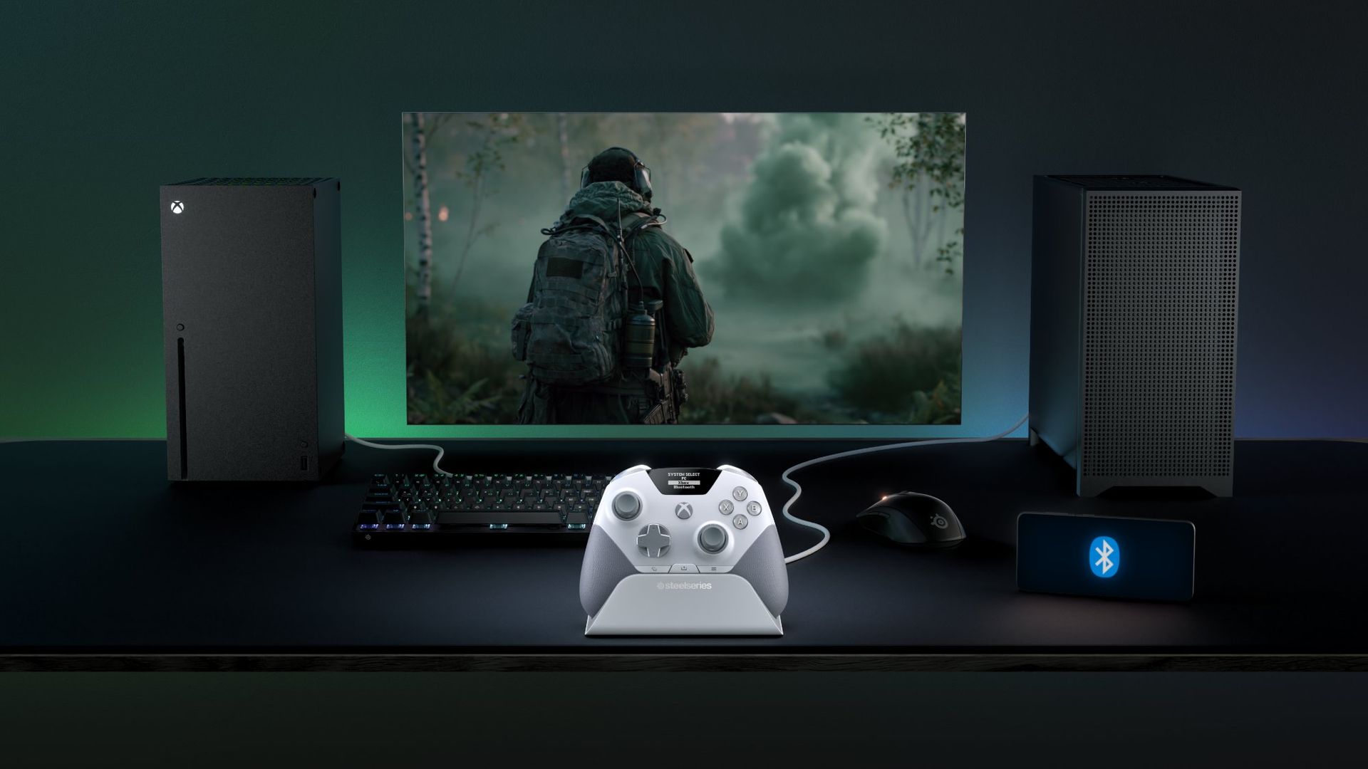SteelSeries Aeon Pro kan växla snabbt mellan Xbox och PC