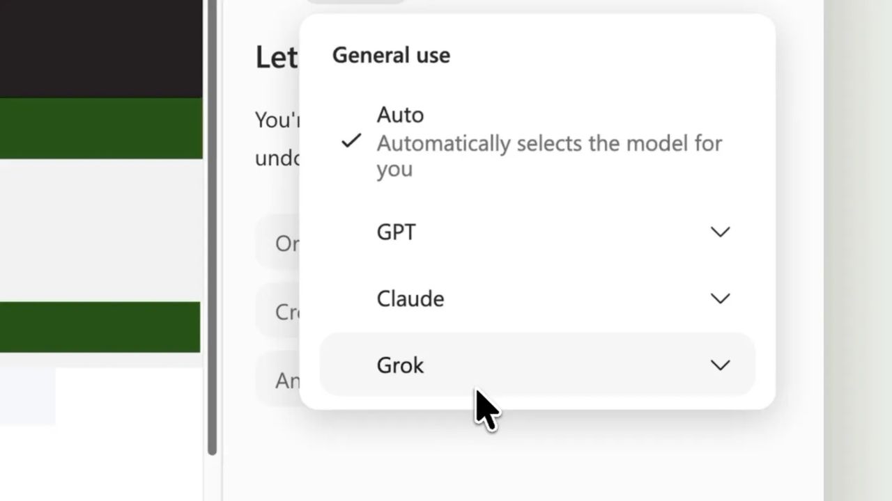 Microsoft lägger till Grok i Word