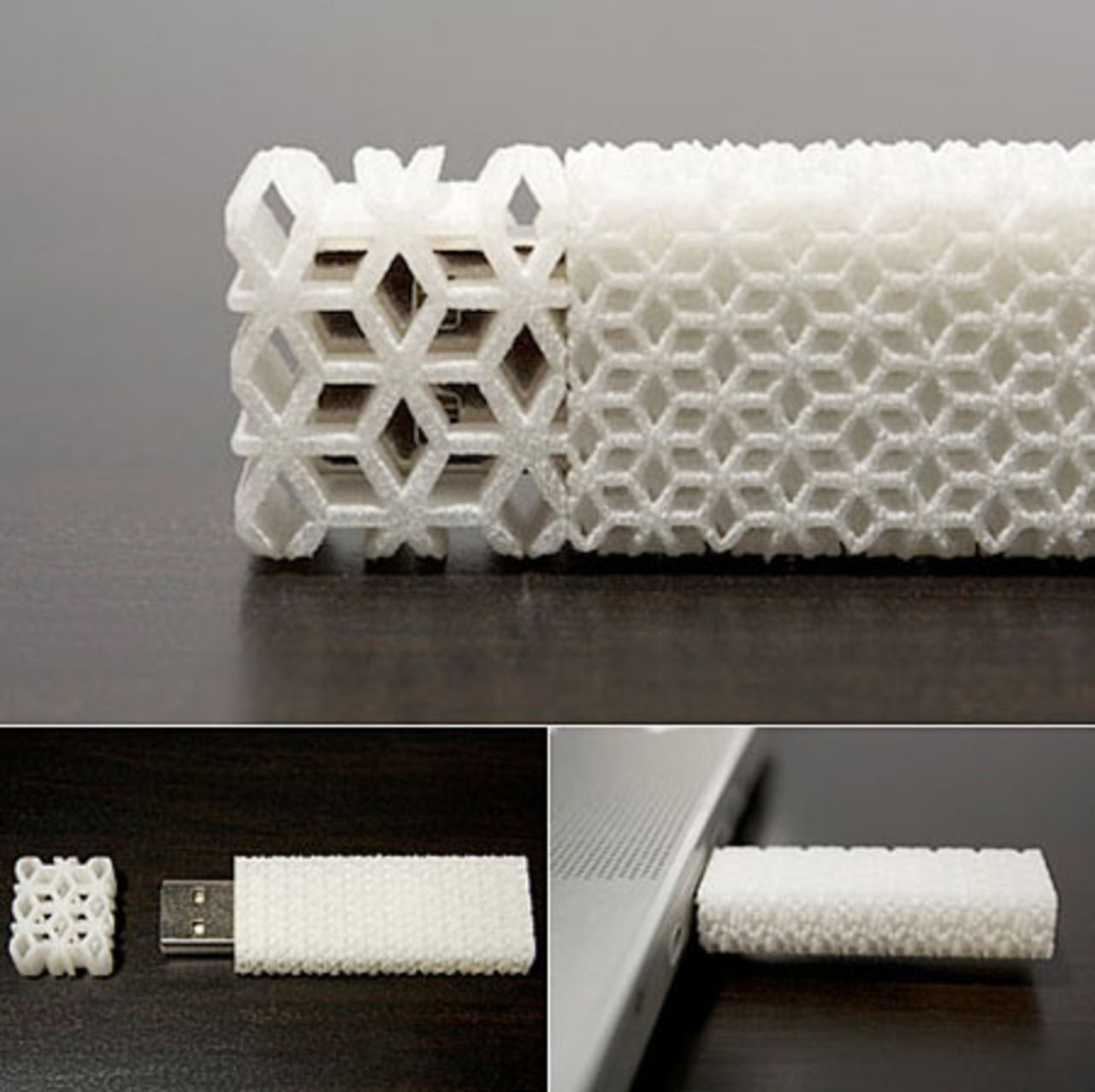 Snöinspirerat USB-minne