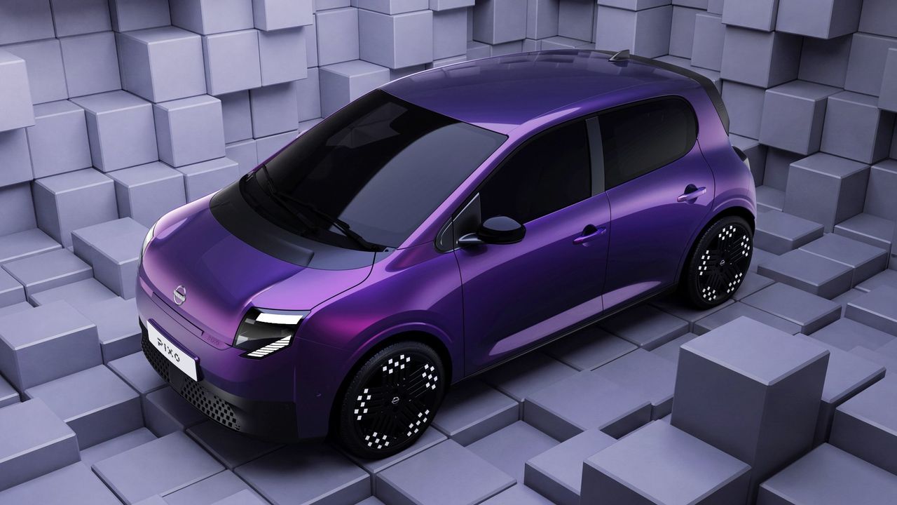 Nissan rullar ut lilla elbilen Pixo