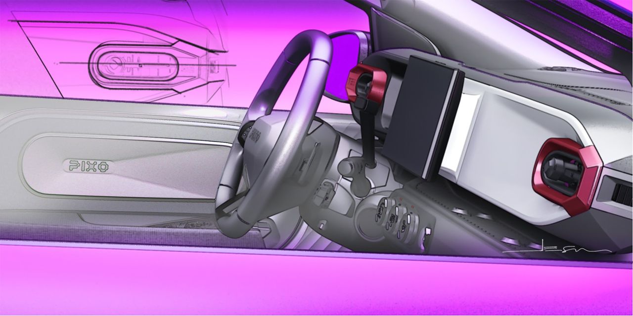 Nissan rullar ut lilla elbilen Pixo