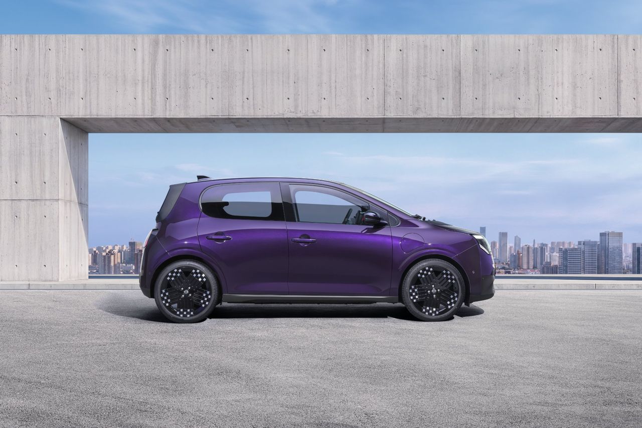 Nissan rullar ut lilla elbilen Pixo