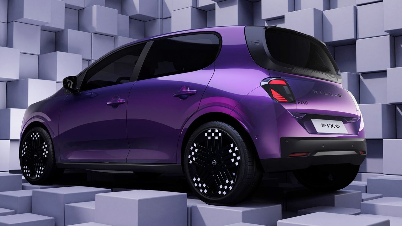Nissan rullar ut lilla elbilen Pixo