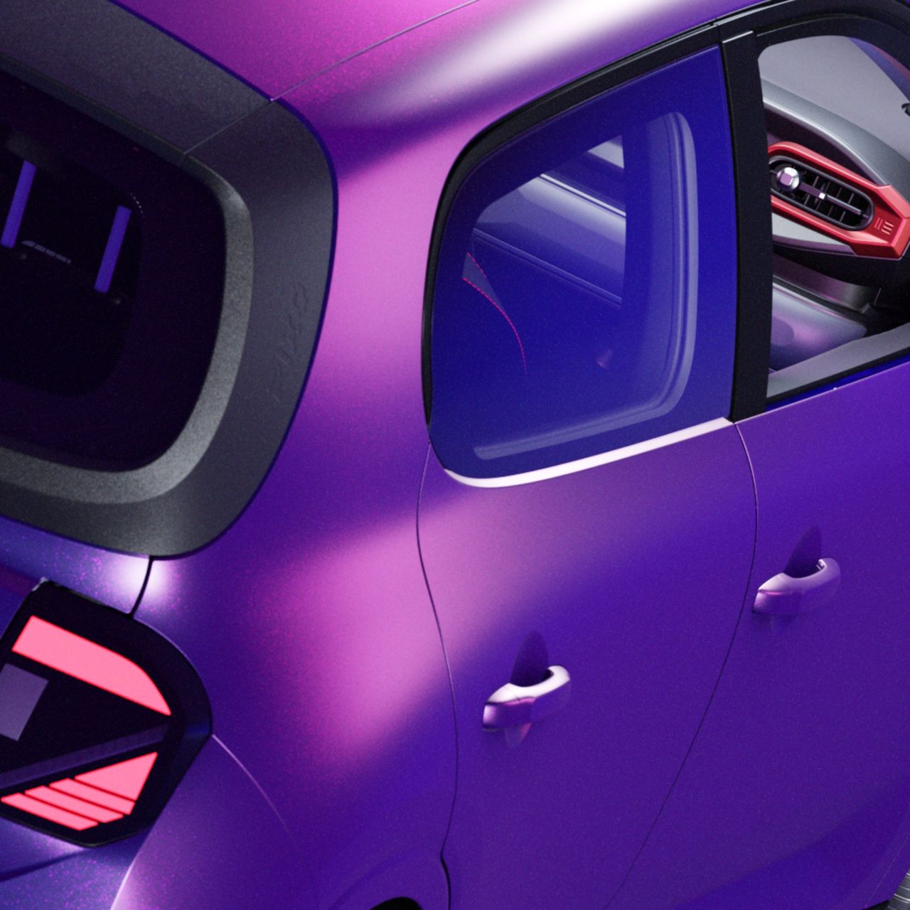 Nissan rullar ut lilla elbilen Pixo